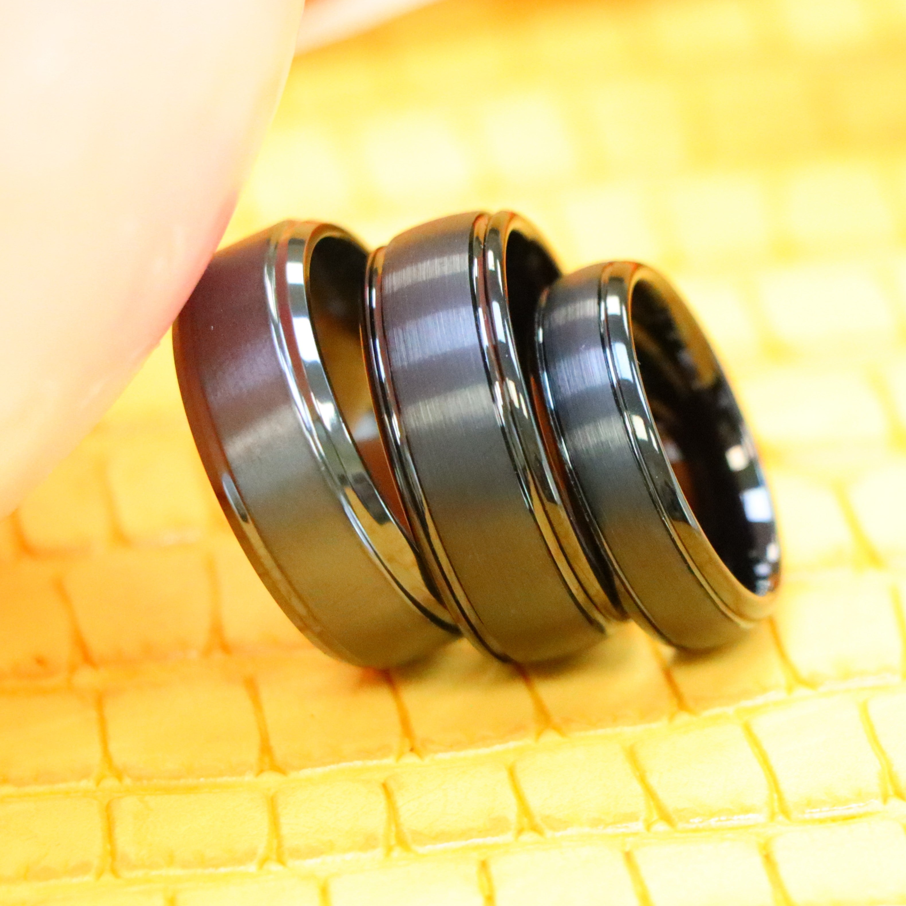 Black Tungsten Ring