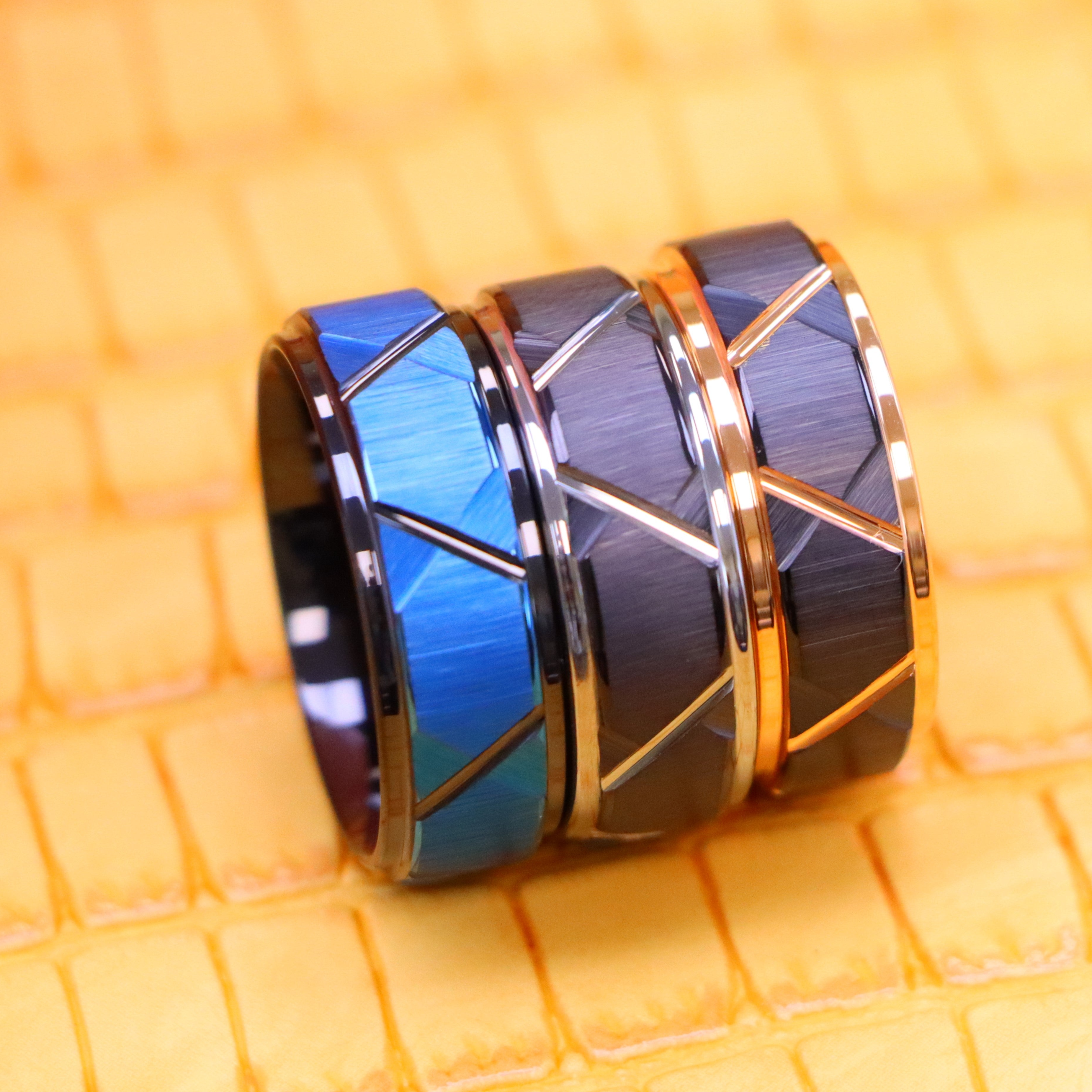 Modern Tungsten Ring